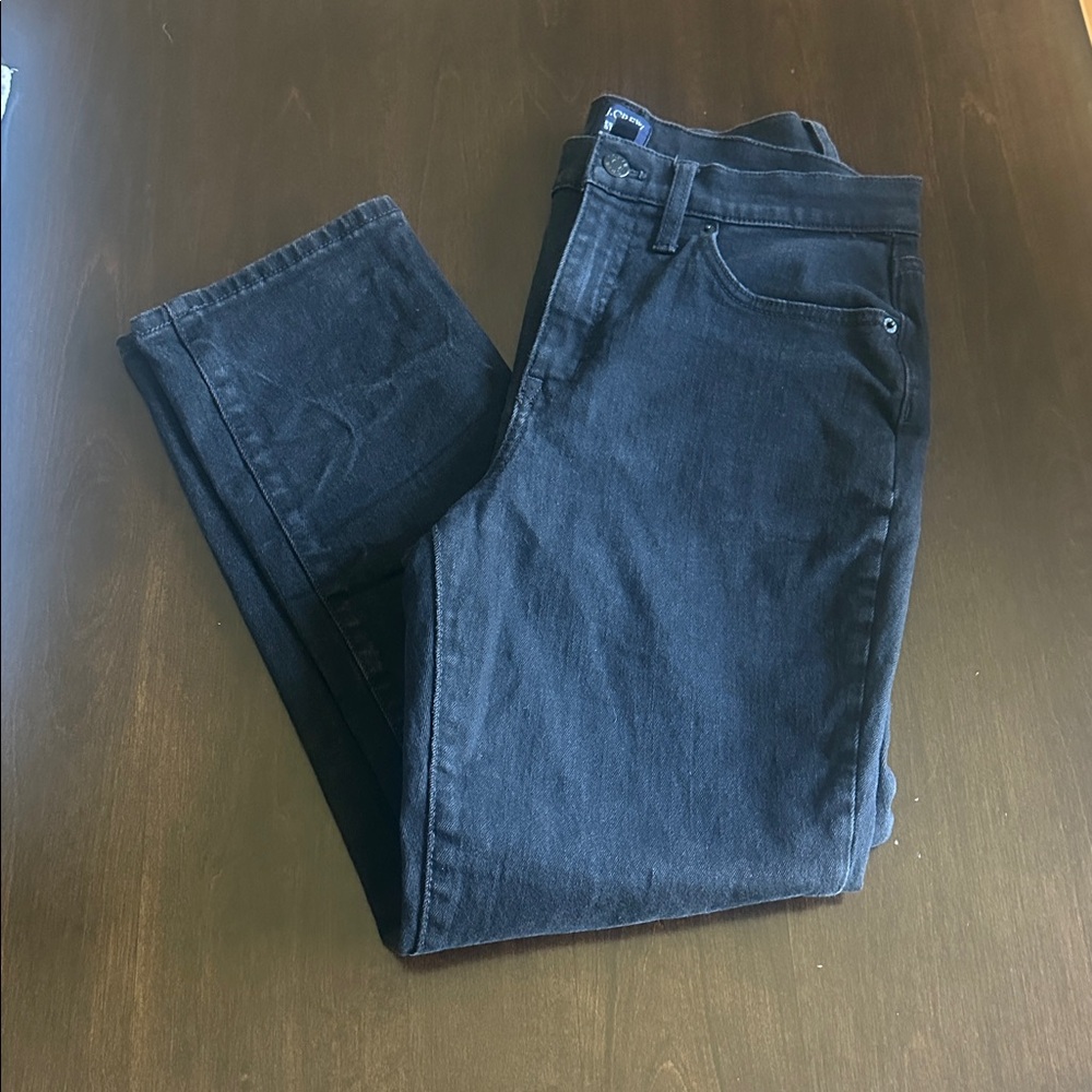 J. Crew Women's Essential Straight Jean, Black, size 29
